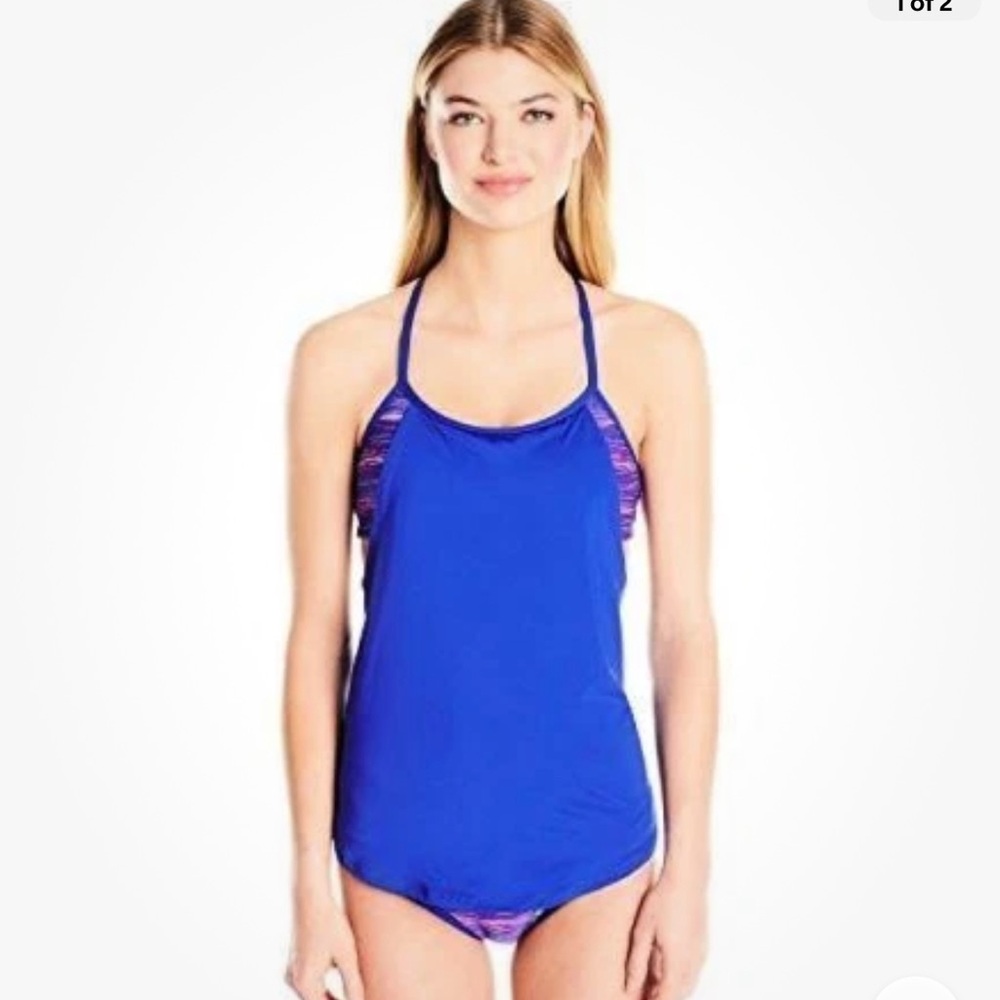 TYR Womens Cyprus Shea 2 In 1 Tank Top Only